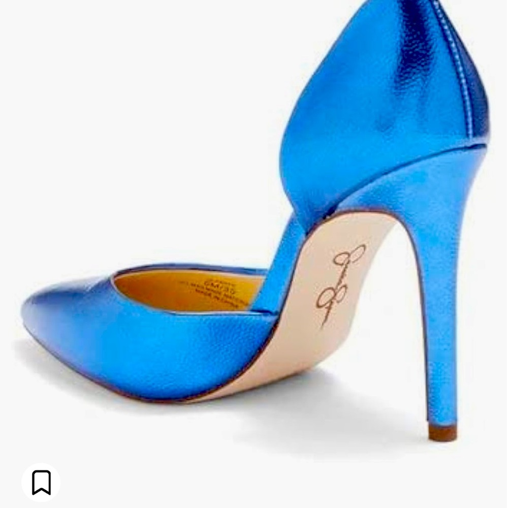 Jessica Simpson Paryn blue heels size 9M